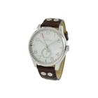 Ny London Mens Brown Strap Watch-5942