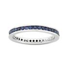 Personally Stackable Lab-created Sapphire Eternity Ring