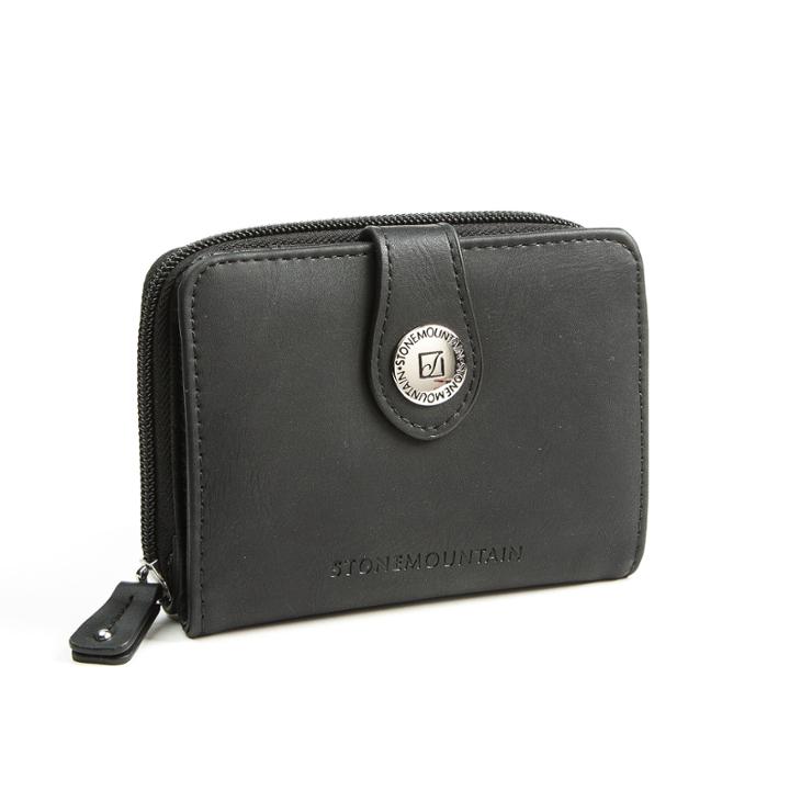 Stone Mountain Nubuck Leather Small Tab Envelope Wallet