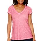 A.n.a Short-sleeve V-neck T-shirt - Petite