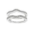 1/3 Ct. T.w. 14k White Gold Ring Guard