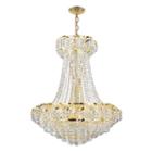 Empire Collection 15 Light Large Round Crystal Chandelier