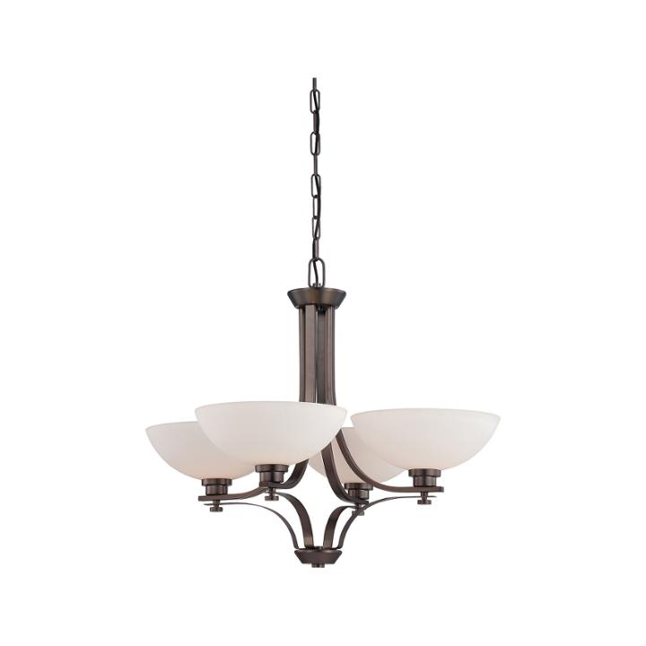 Filament Design 4-light Hazel Bronze Chandelier