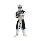 Star Wars Animated Deluxe Clone Trooper Leader Rexchild Costume