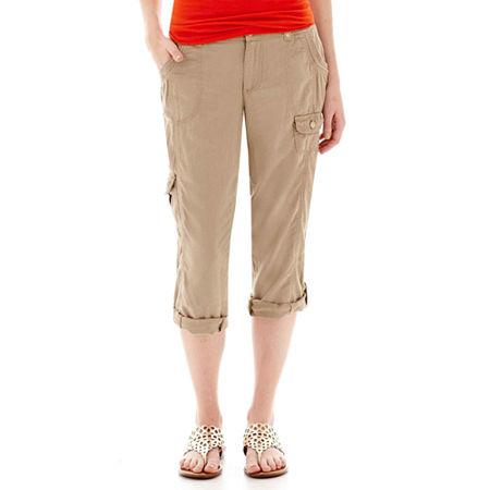 Gloria Vanderbilt Tori Cargo Cropped Pants
