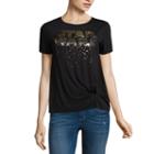Short Sleeve Crew Neck Star Wars Graphic T-shirt