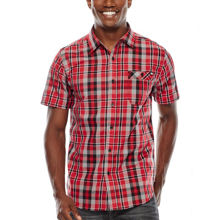Ecko Unltd. Confront Short-sleeve Woven Shirt