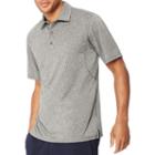 Hanes Quick Dry Short Sleeve Solid Jersey Polo Shirt