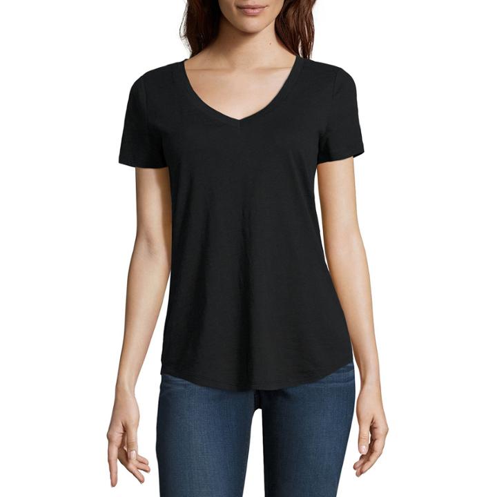 Stylus Short Sleeve V Neck T-shirt