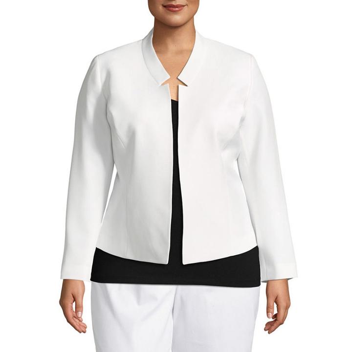 Black Label By Evan-picone Suit Jacket - Plus
