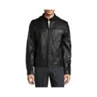 Dockers Genuine Leather Racer Jacket