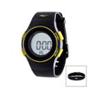 Everlast Black And Yellow Heart Rate Watch