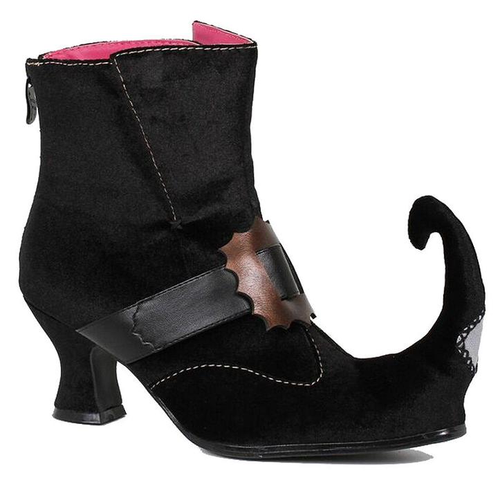 Witch Adult Black Boots