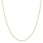 10k Gold Solid Singapore 14 Inch Chain Necklace