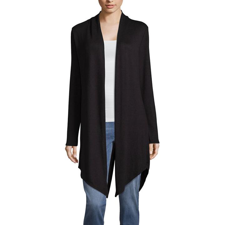 A.n.a. Long Sleeve Split Back Cardigan