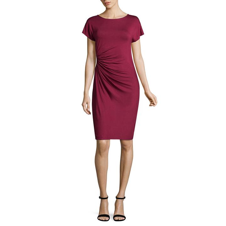 Spense Side Pleated Dress