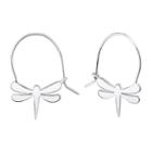 Footnotes Into The Wild Sterling Silver 22.2mm Hoop Earrings