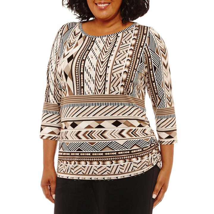Lark Lane Must Have Fit And Flare Tunic- Plus