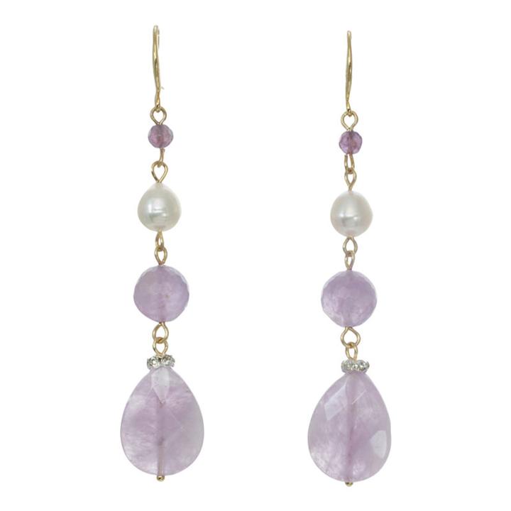Rox By Alexa Cape May Linear Drop Earrings