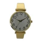 Olivia Pratt Womens Gold Tone Strap Watch-b80000gold
