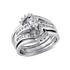 Womens 3/4 Ct. T.w. White Diamond 14k Gold Bridal Set