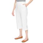 Alfred Dunner Roman Holiday Capris-petites