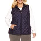 Made For Life Quilted Vest-plus