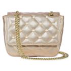 Quilted Mini Flap Crossbody Bag