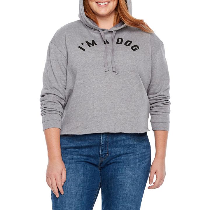 I'm A Dog Hoodie - Juniors Plu