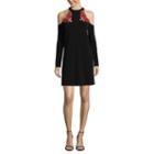 By & By Long Sleeve A-line Dress-juniors