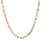 Solid Curb 16 Inch Chain Necklace
