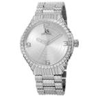 Joshua & Sons Mens Silver Tone Strap Watch-j-99ss