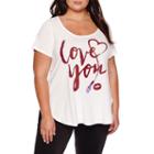 Ashley Nell Tipton For Boutique+ Short-sleeve Graphic Boyfriend Tee - Plus