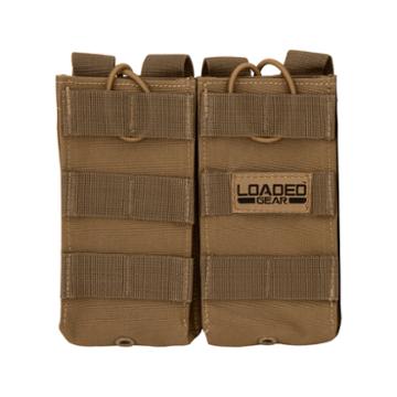Loaded Gear Cx-850 Double Magazine Pouch (fde)