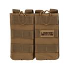 Loaded Gear Cx-850 Double Magazine Pouch (fde)