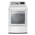 Lg Energy Star 7.3 Cu. Ft. Super Capacity Wi-fi Enabled Electric Dryer - Dle7200we
