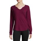 St. John's Bay Active Long Sleeve Thermal Top