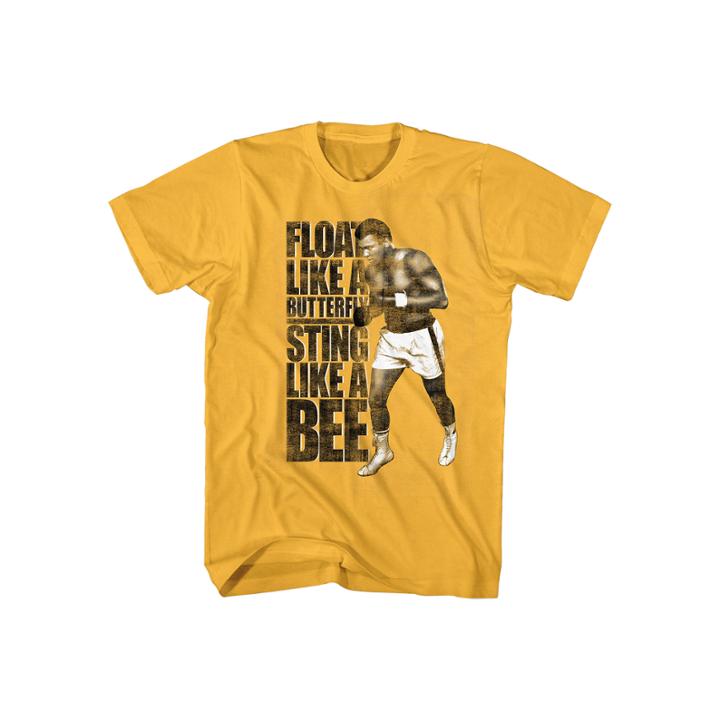 Short-sleeve Muhammad Ali Sting Like A Bee Tee