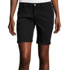 Arizona Roll-cuff Denim Bermuda Shorts