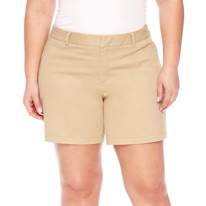A.n.a 7 Chino Shorts-plus