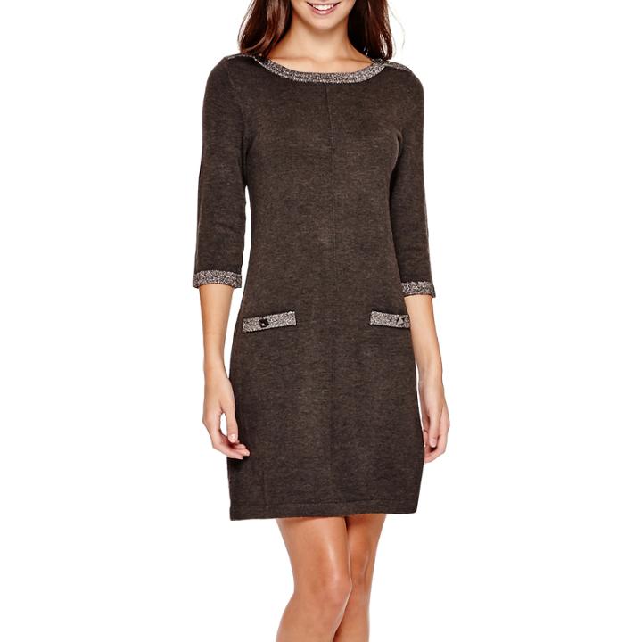 Alyx 3/4-sleeve Sweater Dress