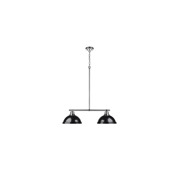 Duncan 2-light Linear Pendant In Chrome