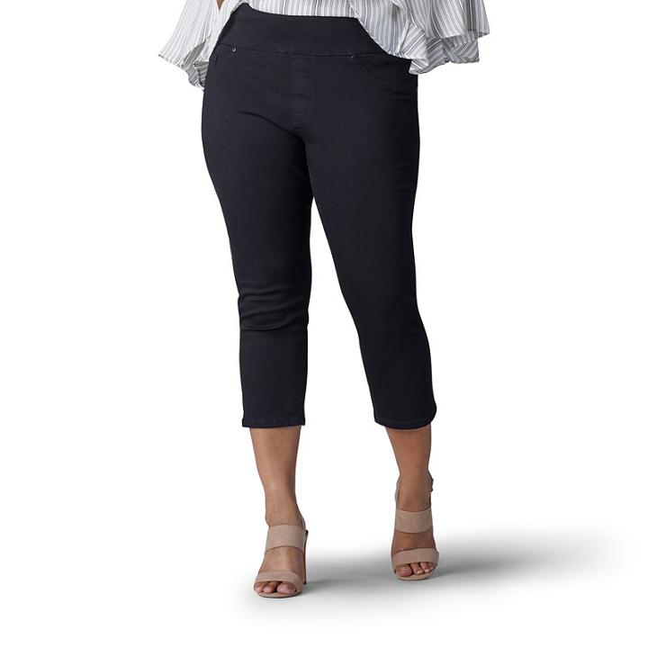 Lee Slim Leg Pull-on Jean - Plus