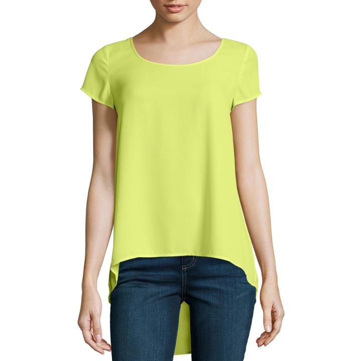 Decree Short-sleeve Pintuck-back T-shirt