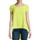 Decree Short-sleeve Pintuck-back T-shirt