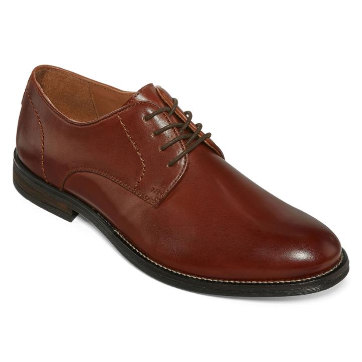 Stafford Zayne Mens Plain-toe Dress Shoes