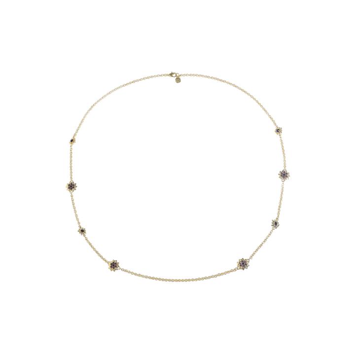 Monet Jewelry Womens Purple Strand Necklace