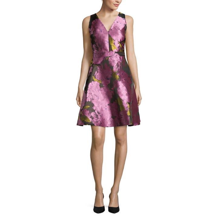 Rn Studio By Ronni Nicole Floral Fit-and-flare Dress
