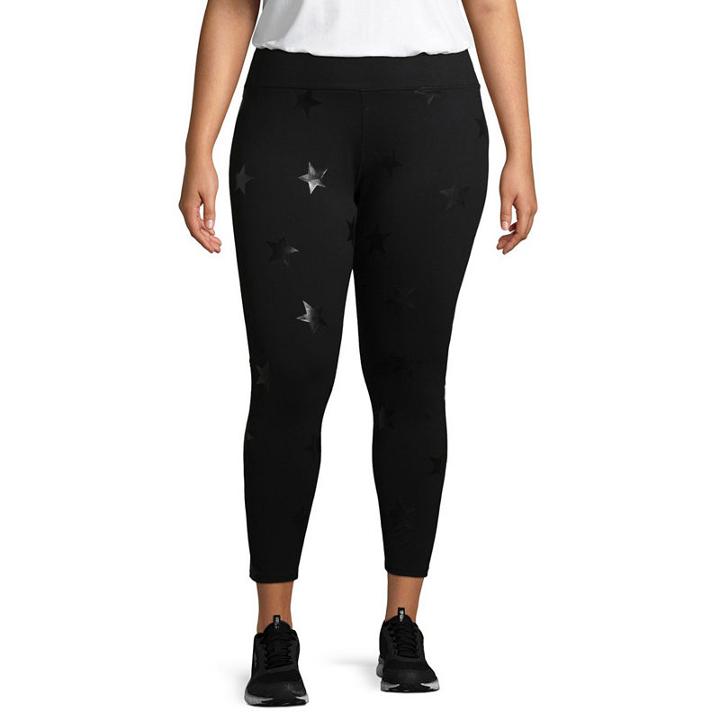 Xersion Studio Capri With Gloss Detail - Plus