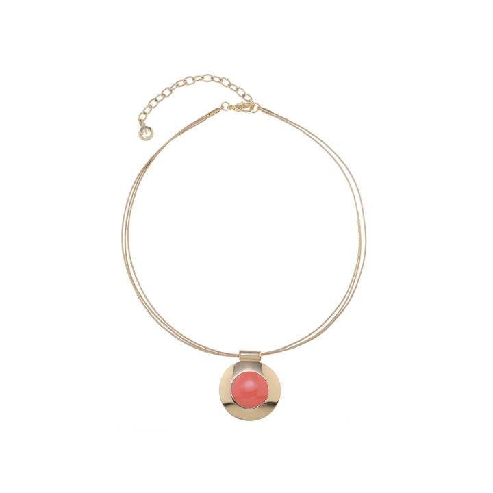 Gloria Vanderbilt Orange Pendant